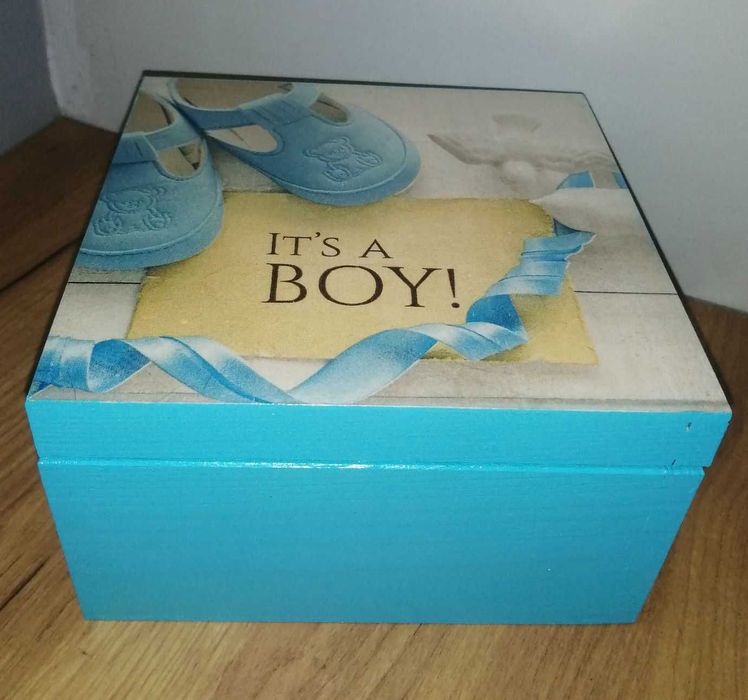 Chrzest. Szkatułka. Prezent.