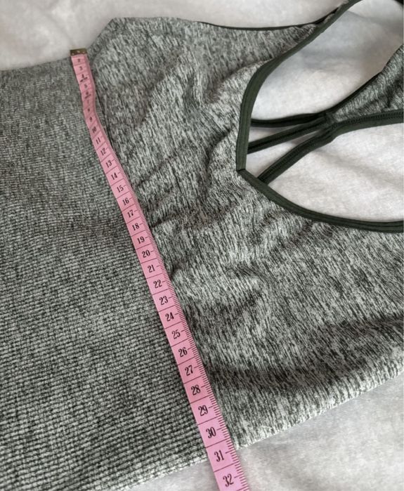 Biustonosz sportowy, PINK, rozm S, zielony