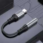 Переходник Type-C-3.5mm Hoco LS36 Audio Конвертер