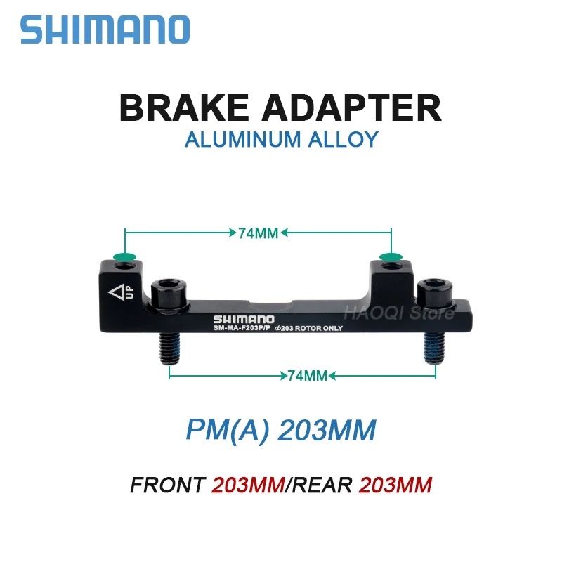 Adapter hamulca tarczowego SHIMANO SM-MA-F203P/P