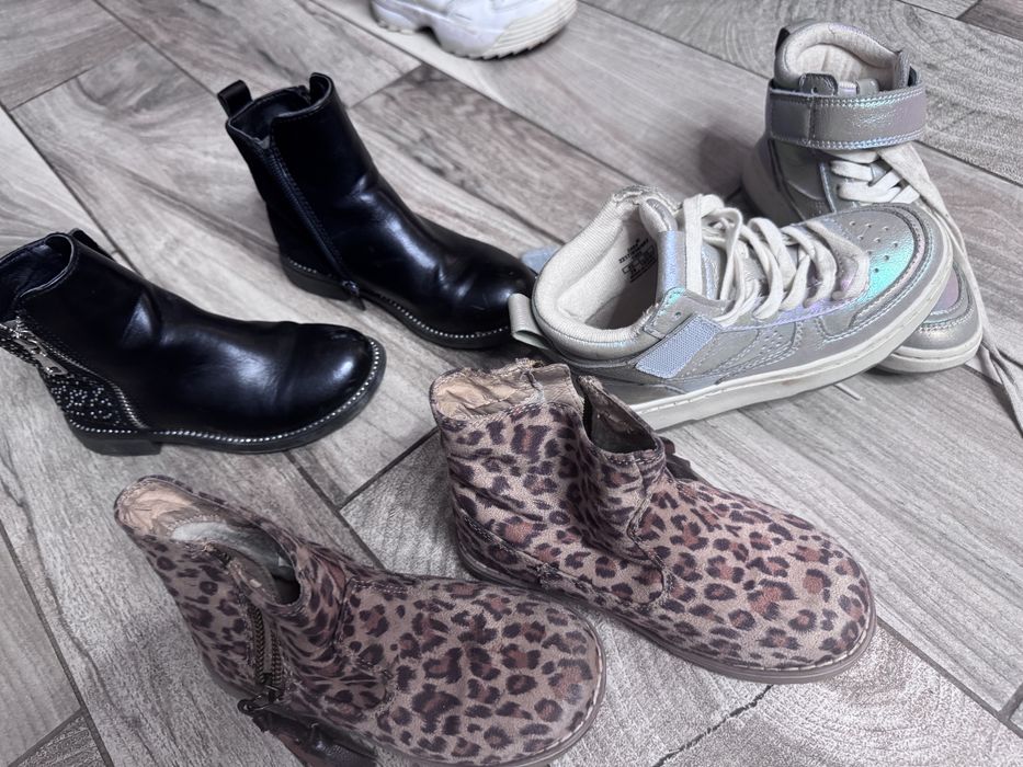 Bity za kostke ocieplane na jesien next zara