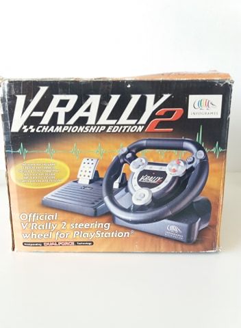 Volante Oficial V-Rally 2 com pedais