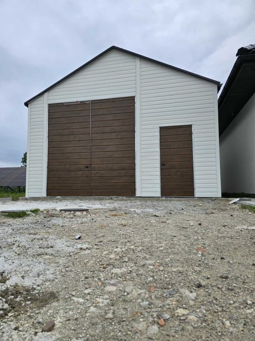 Garaż HALA 7,5x6  Wiata Blaszak - wys. 2,7 m -różne rozmiary PRODUCENT