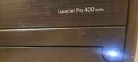 Drukarką HP Laser Jet Pro 400