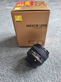 Obiektyw Nikon 50mm 1.8G