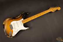 Buzz Stratocaster Yellowjacket Tabacco Burst Heavy Relic