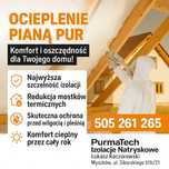Ocieplenia Pianą PUR Izolacje Natryskowe