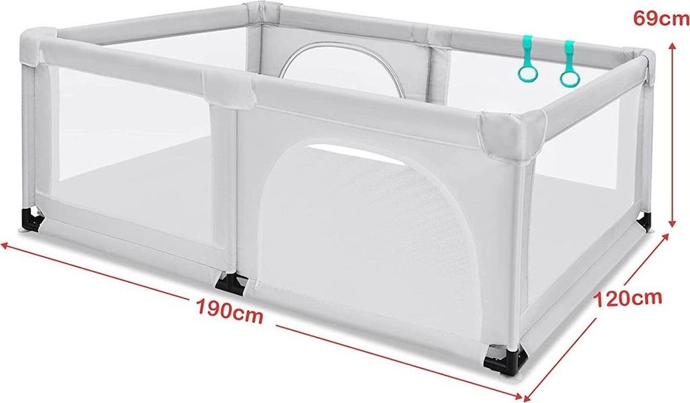 Kojec dla dzieci 190x120 Costway