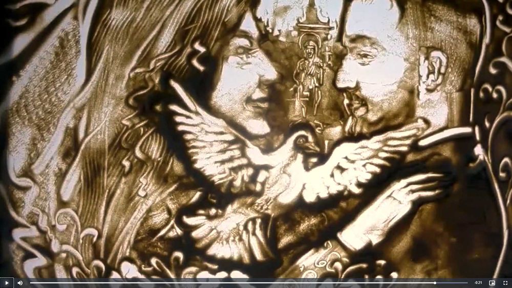 Пісочні картини на весілля всі Шоу програми