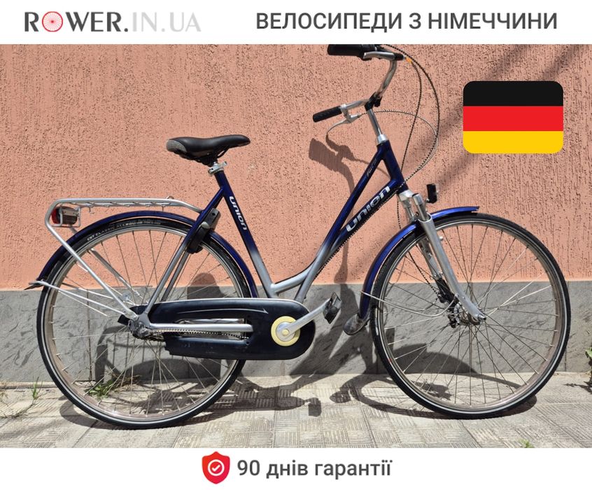 Велосипед дамка алюмінієвий бу з планетарною втулкою Union 28 Nexus 3