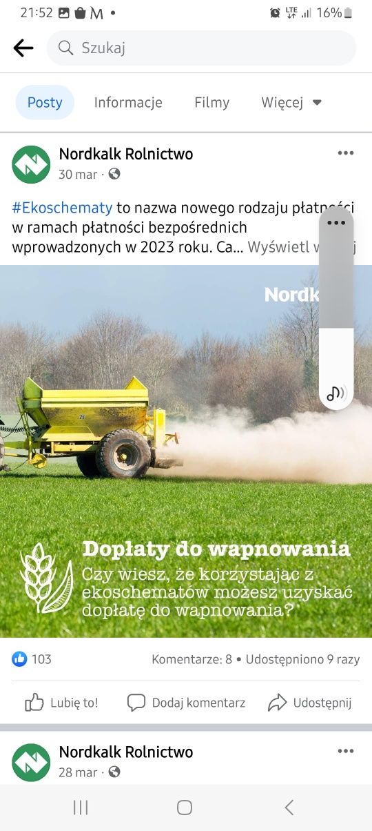 Wapno węglanowe Nordkalk standard cal