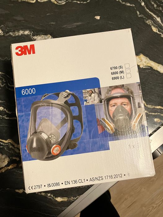 Maska 3m 6000 Nowa nie uzywana