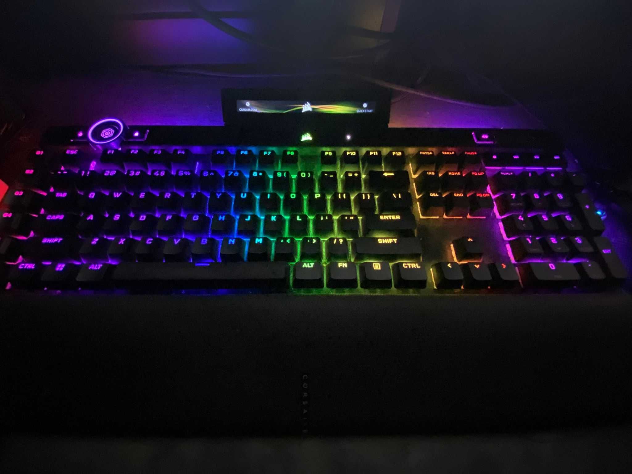 Klawiatura Corsair K100 RGB + iCUE Nexus
