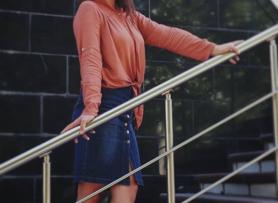 Джинсова спідниця