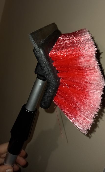 Щітка для миття сонячних панелей. Телескопічна 5 м.