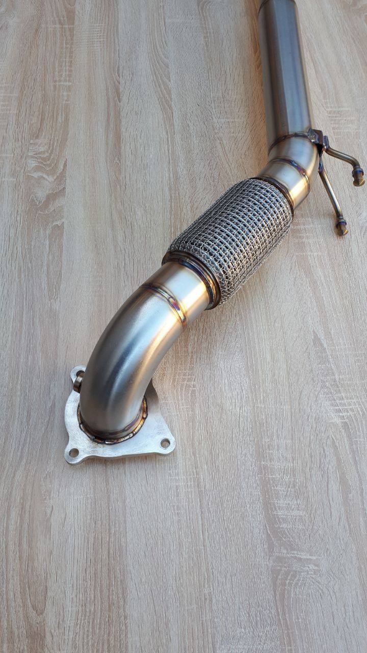 Даунпайп Volkswagen Passat B6 B7 1.8 2.0 TFSI Downpipe HEAT SHIELD