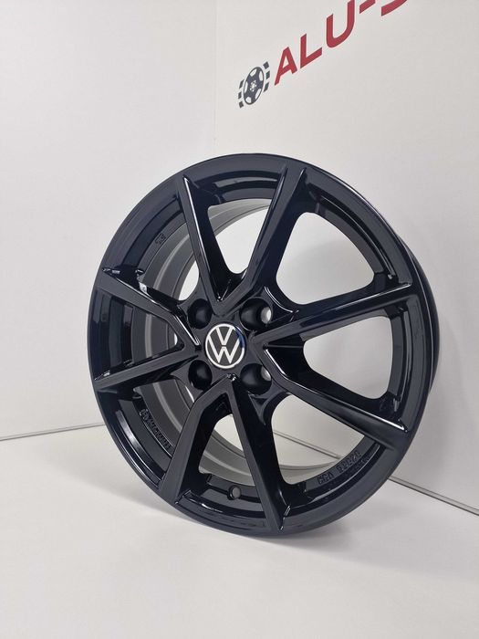 NOWE alufelgi VW 16" 4x100 Lupo Polo UP! - Czarny Połysk