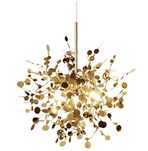 Step into Design MONETTI Lampa wisząca złota 40 cm NOWA