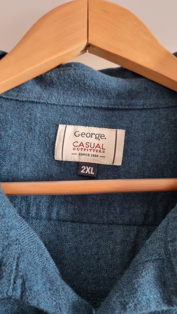 Koszula George xxl miękka i ciepła