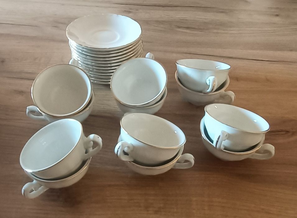 Serviço de café de porcelana