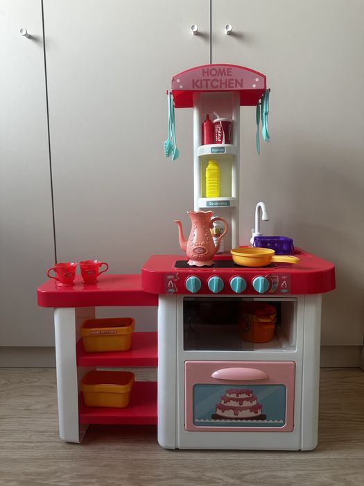 Дитяча кухня зі звуком , набір посуду