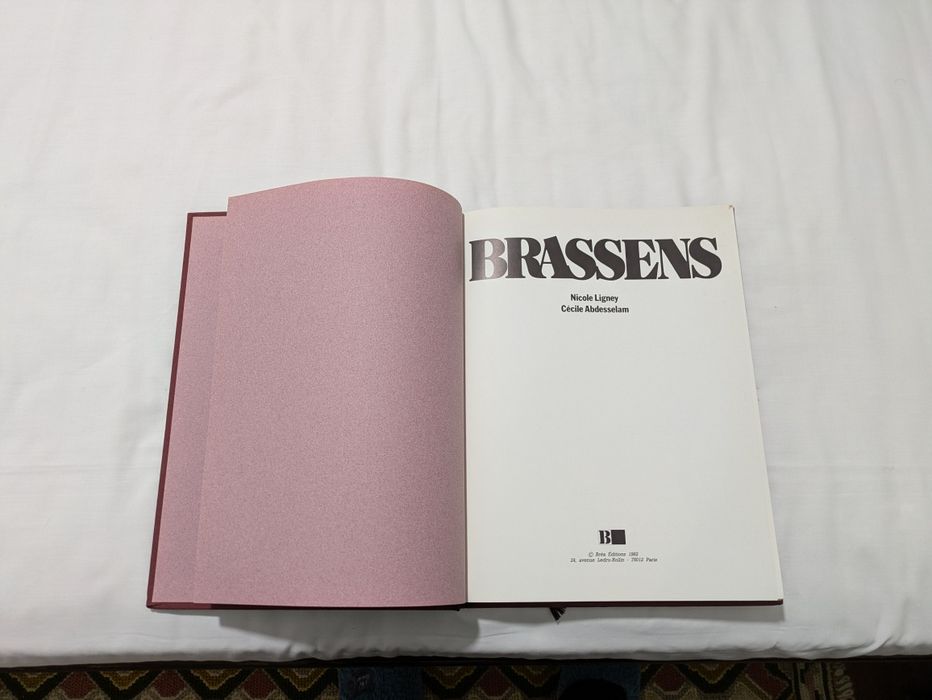 Livro Brassens, de Nicole Ligney e Cécile Abdesselam