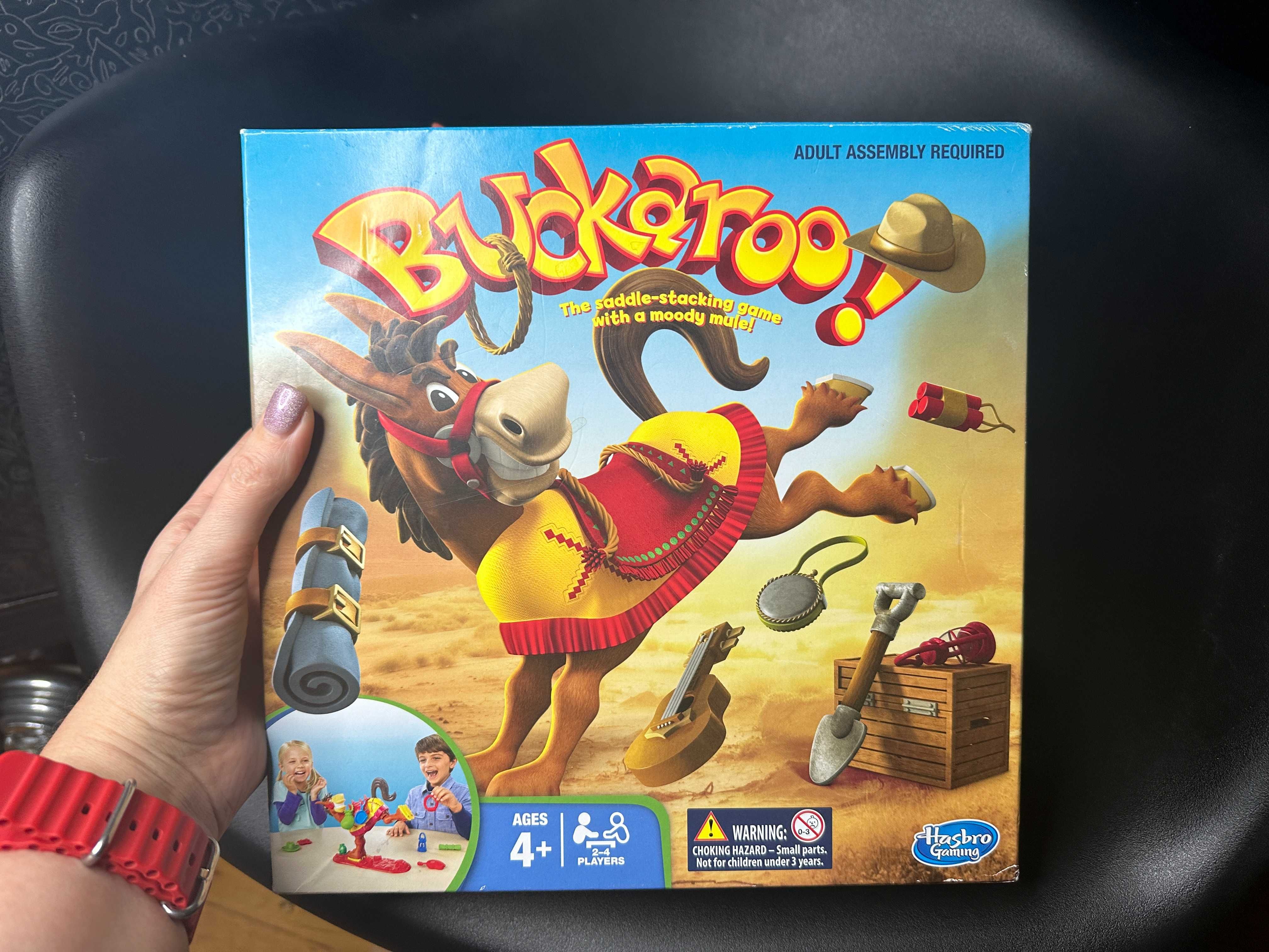 Настольная игра hasbro Buckaroo, Брыкливый мул, лошадка, ослик