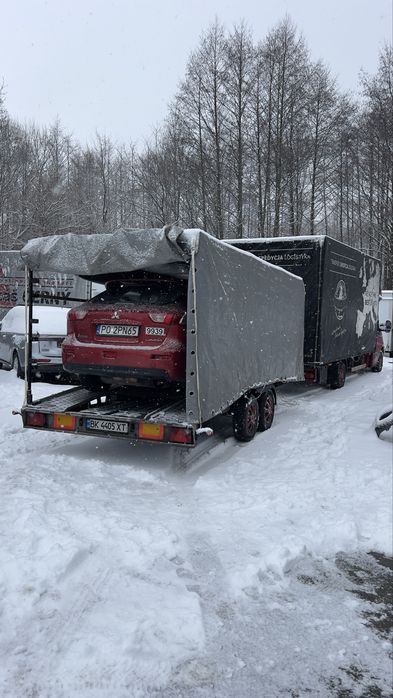 Тент на причеп або лавету без каркасу 4,6м на 2,0м на 1,6м майже новий