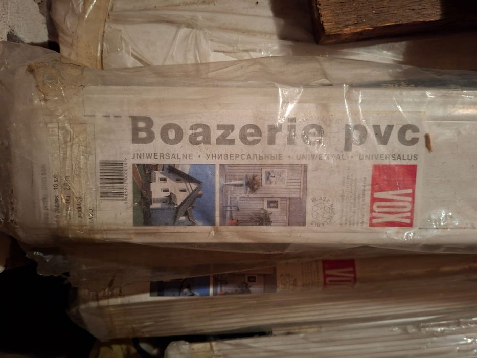 Siding Boazeria PVC VOX biała