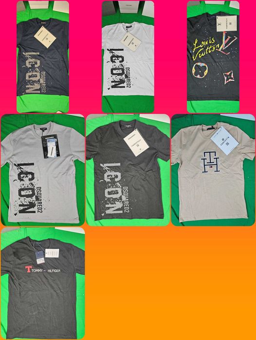 Koszulki shirt louis vuitton koszulka tommy hilfiger męska OUTLET