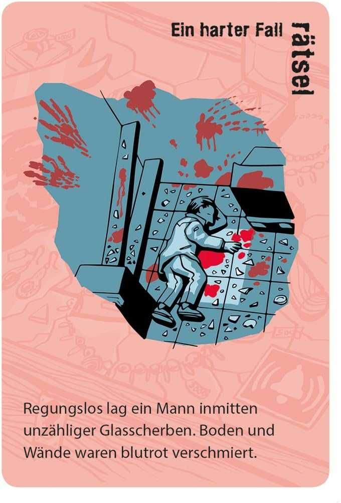 Czerwone historie Karciana gra detektywistyczna dla dzieci j. niemieck