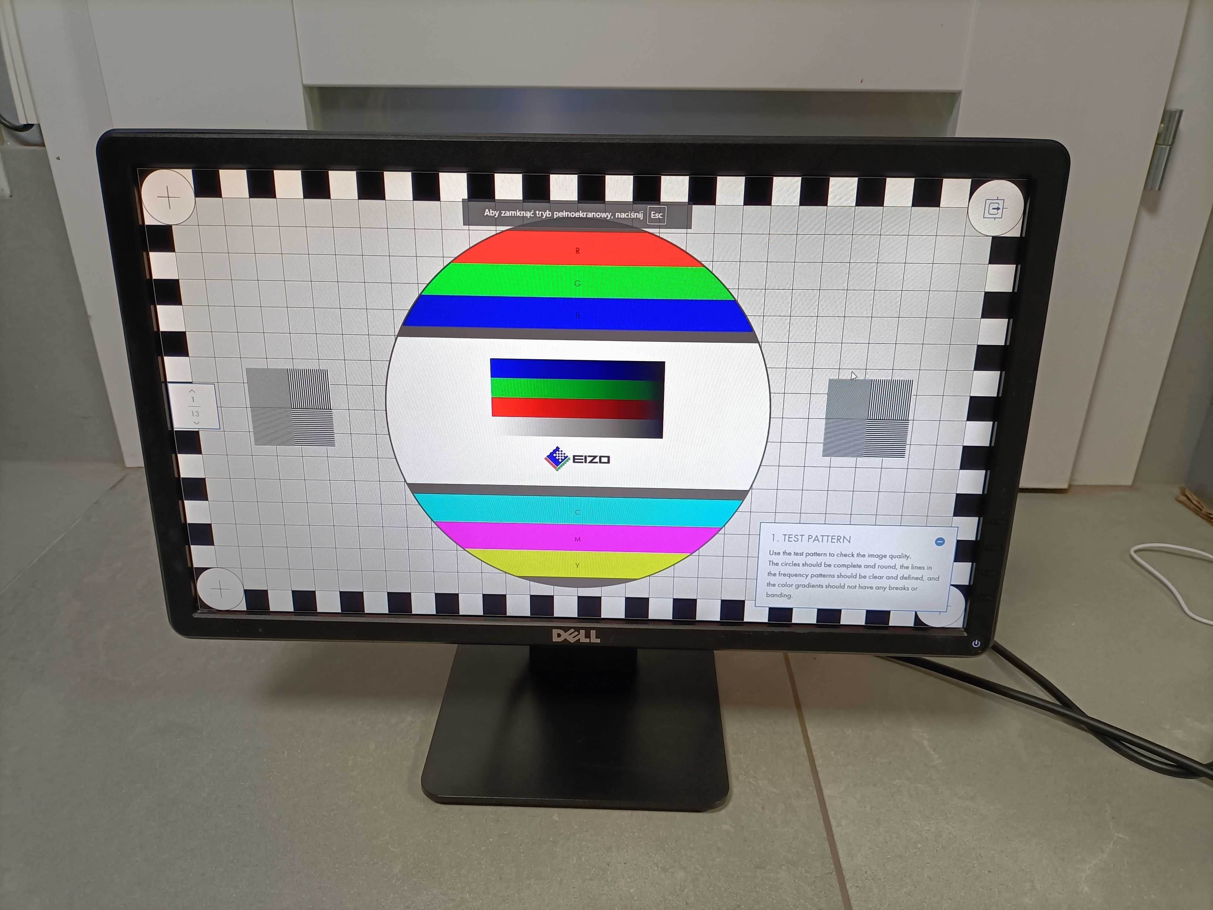 Monitor LCD Dell E2014Hf 19,5" 1600 x 900 px VGA DVI stan bdb+