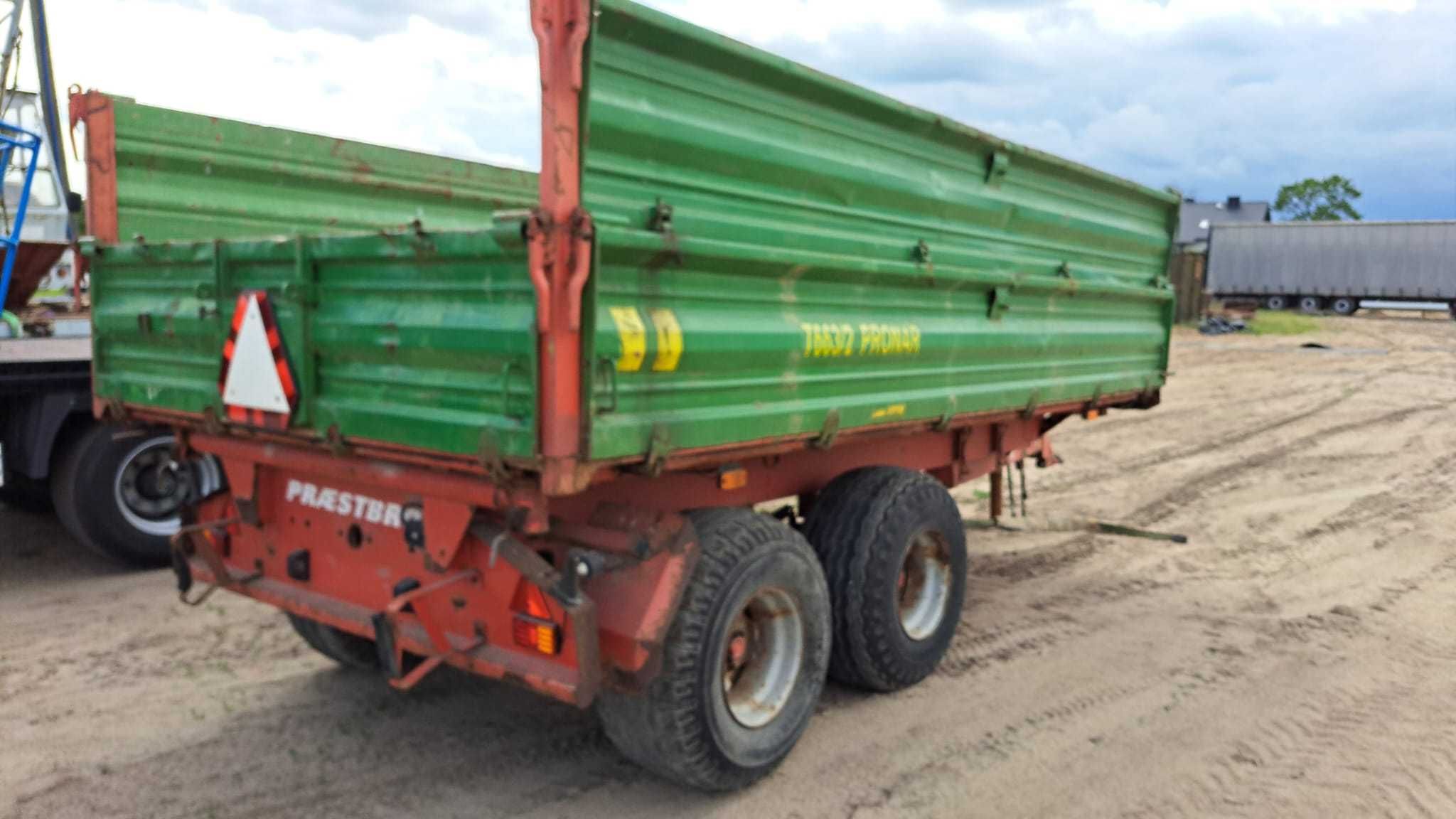 Pronar 663/2 wywrotka kiper tandem hamulec hydrauliczny 2 osie vat 23