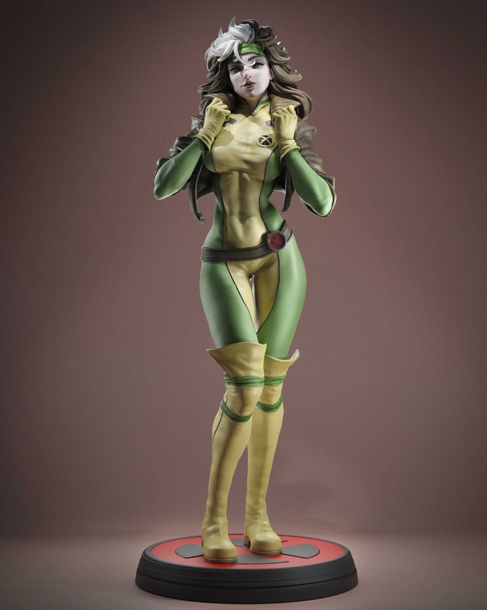 Druk 3d Rogue MCU Marvel figurka