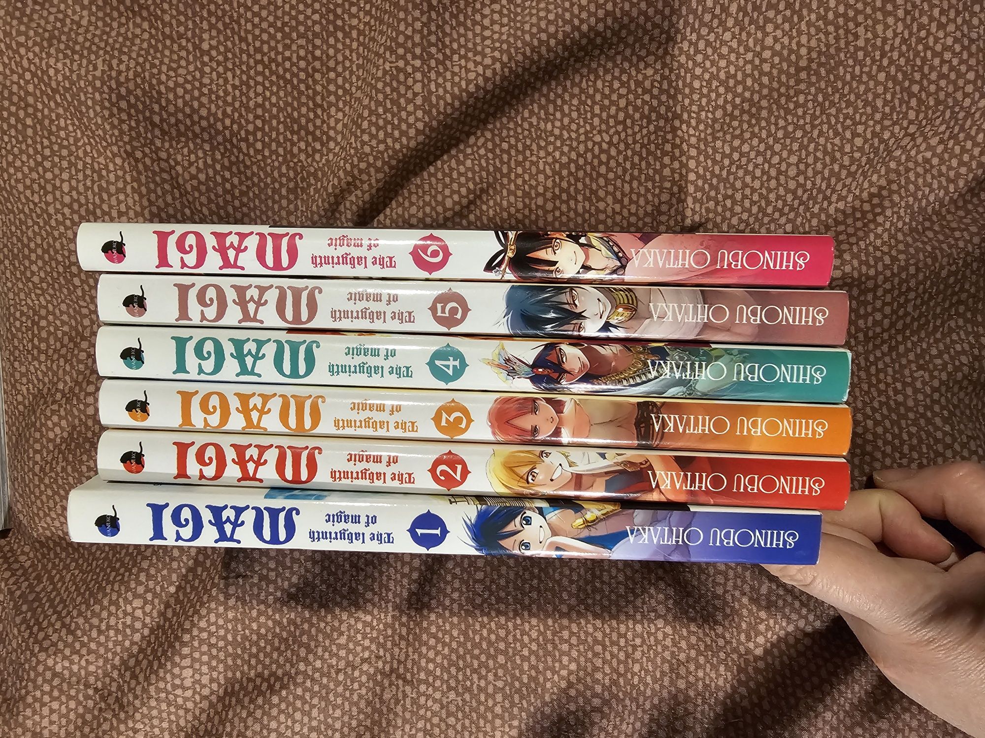 Magi the labirynth of magic 1-6 manga