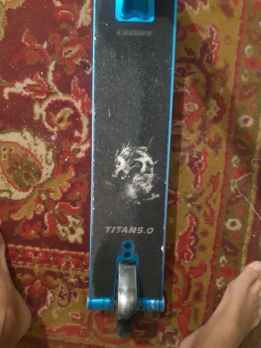 продам ИЛИ АБМЕН самакат кросер на скс стрит дека новый царапины коцки