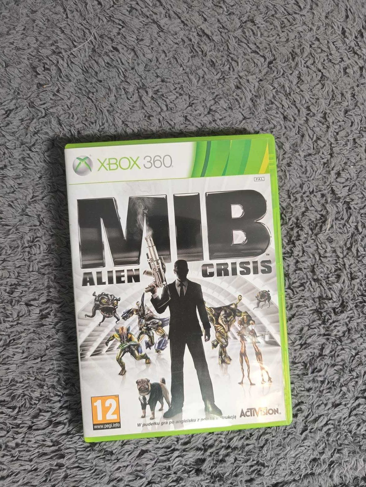 MIB alien crisis man in black xbox 360