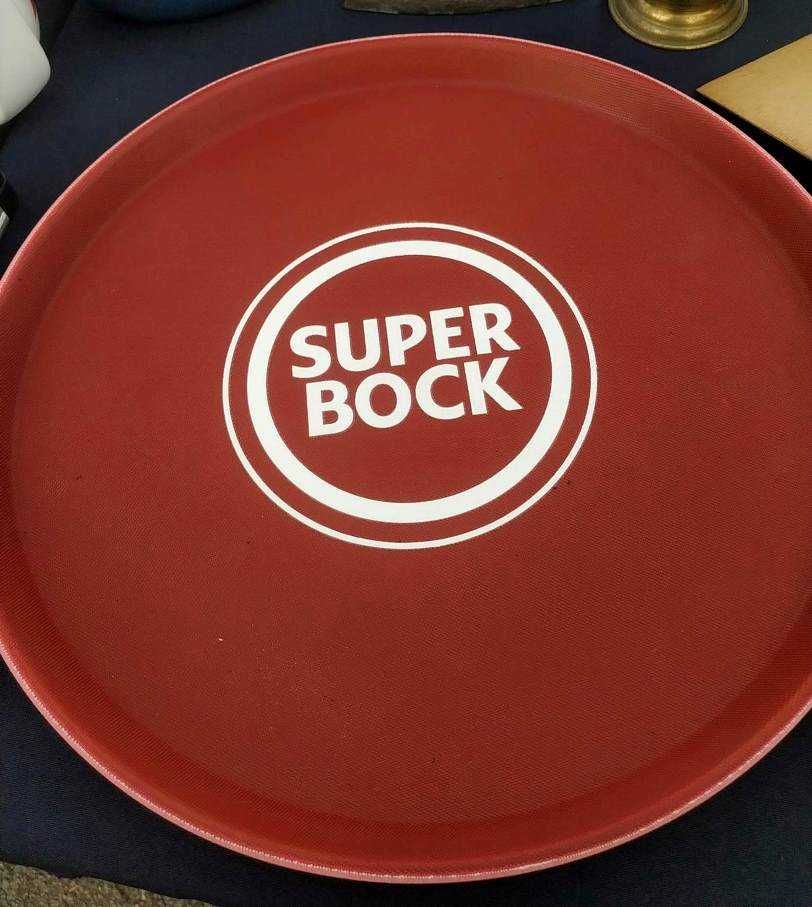 Tabuleiro Super Bock diâmetro 35,5cm