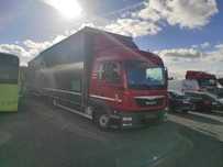MAN TGL 12.250  Tandem, Zestaw, Jumbo Super stan (Przejazdowy)