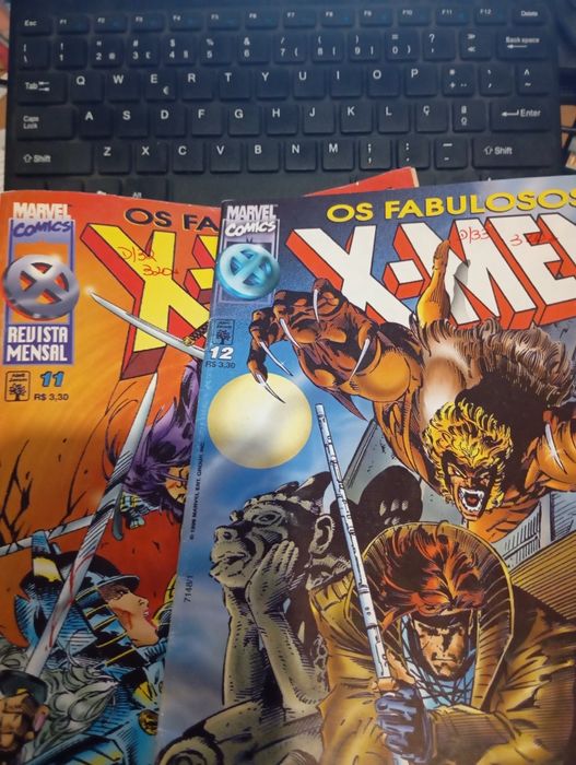 BD Os fabulosos X-Men 11 e 12