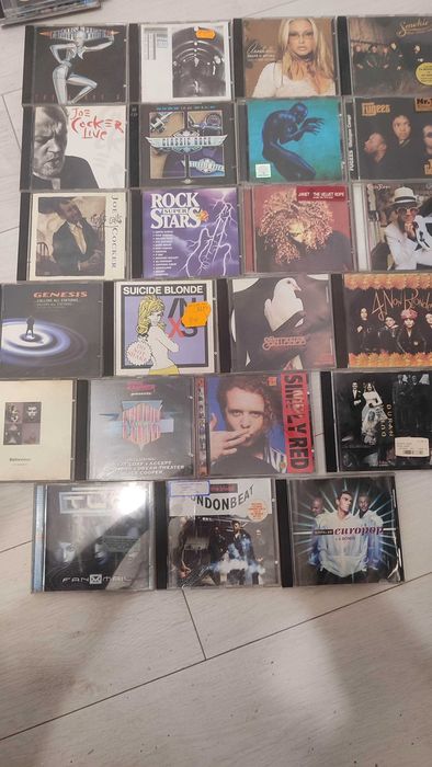 Zestaw płyt cd audio