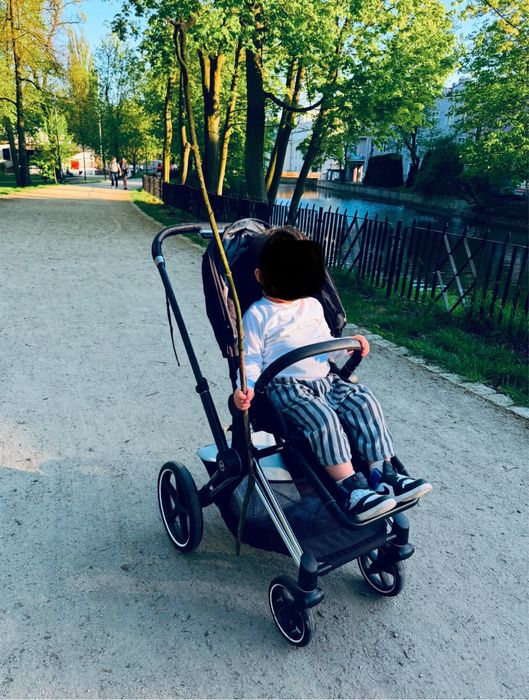 Wozek Cybez Priam 2.0 z gondola i stelazem