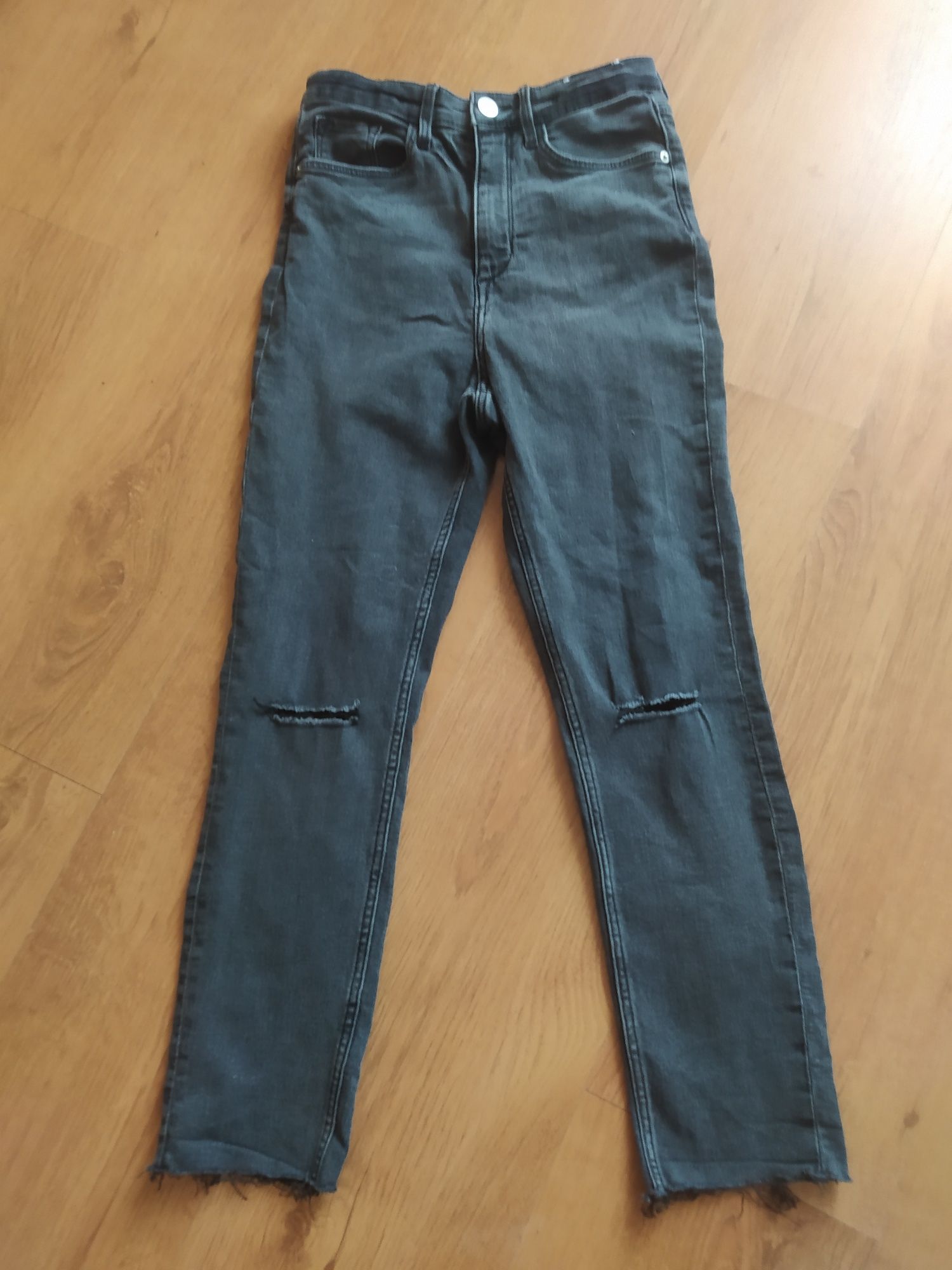 Spodnie jeansy dziewczęce H&M 146