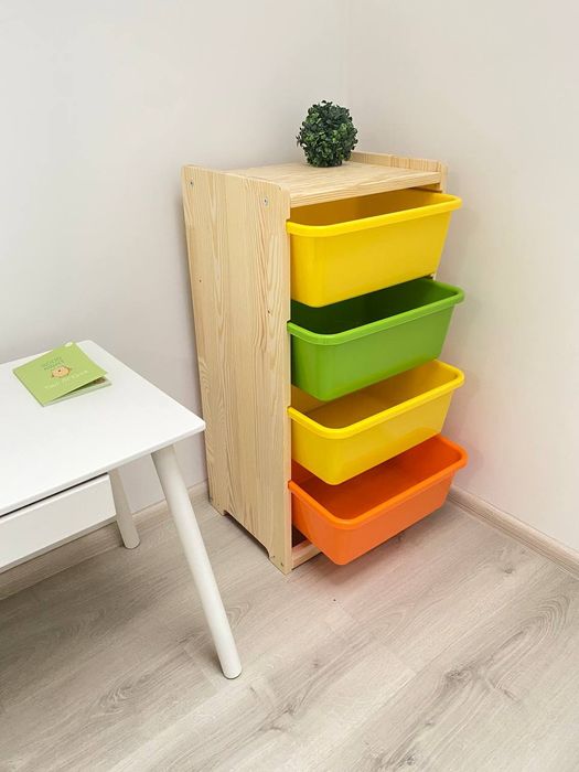 Ергономічний сортер для іграшок, станція сортування та зберігання