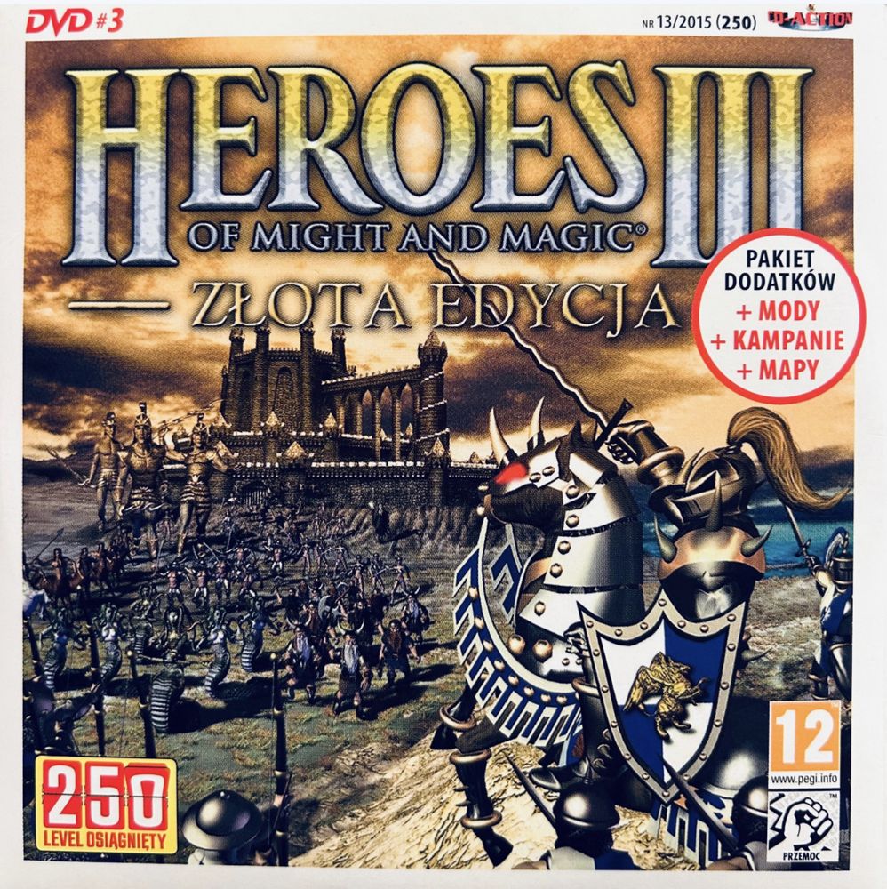 Gry CD-Action 3x DVD nr 250: Heroes Of Might.. III