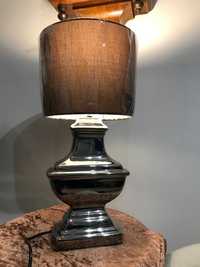 Lampa srebrna  stołowa