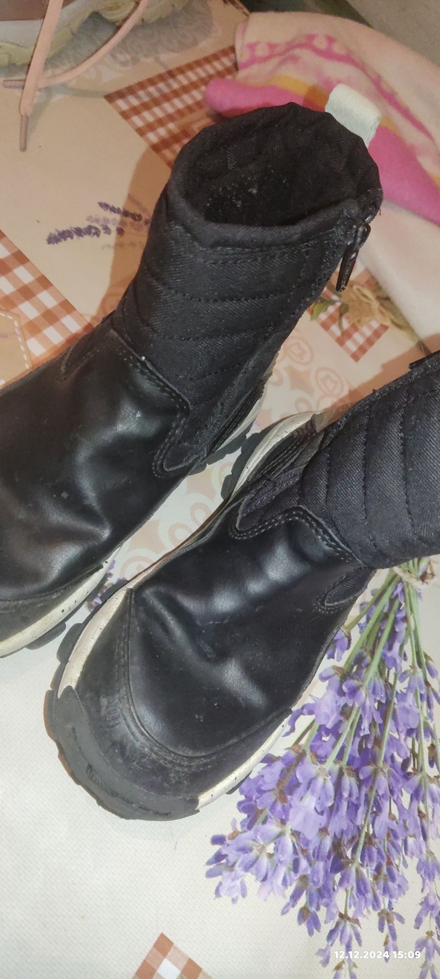 Чоботи сапоги Zara ботинки 18 см