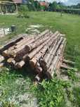 Stemple budowlane belki podpory drewno szalunek