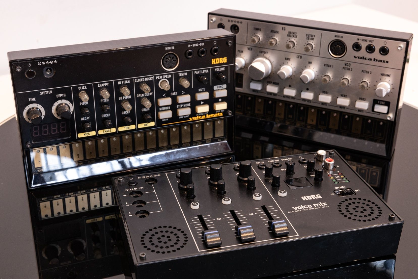Korg Volca Bass + Korg Volca Beats