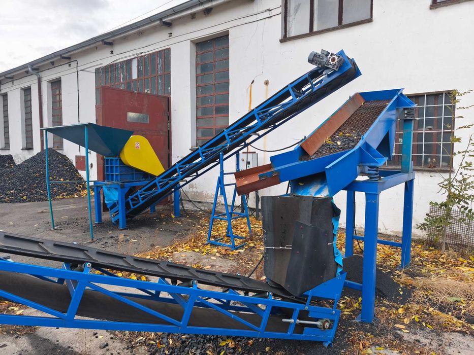 kruszarka, linia do ekogroszku - kruszywa